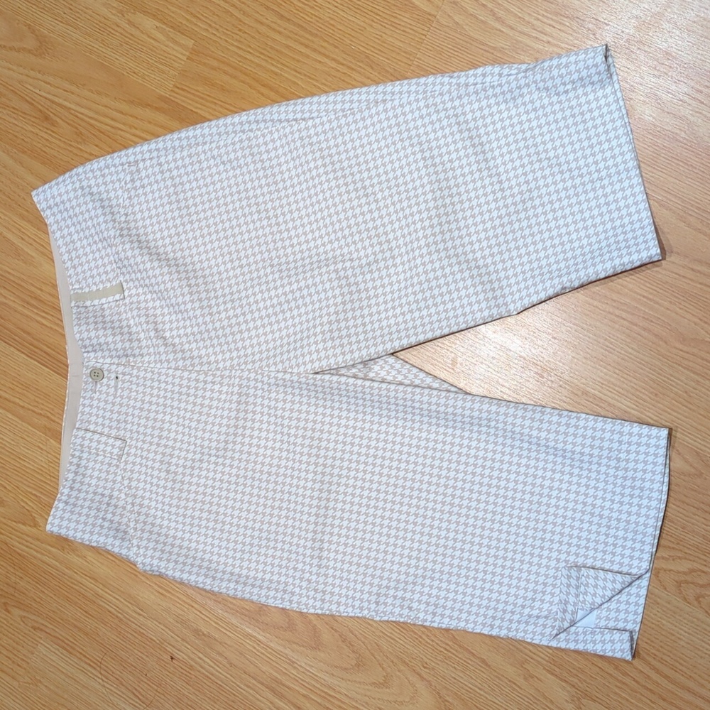 Nike Women's Golf Dri-Fit Shorts Houndstooth Plaid